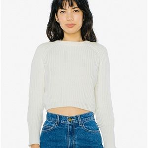 Crop sweater